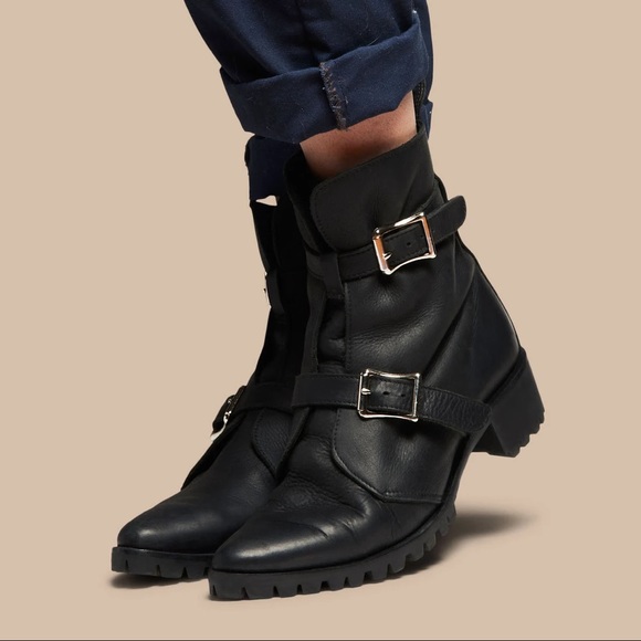 Breaking Hearts & Burning Rubber Leather Moto Boot - Picture 11 of 14